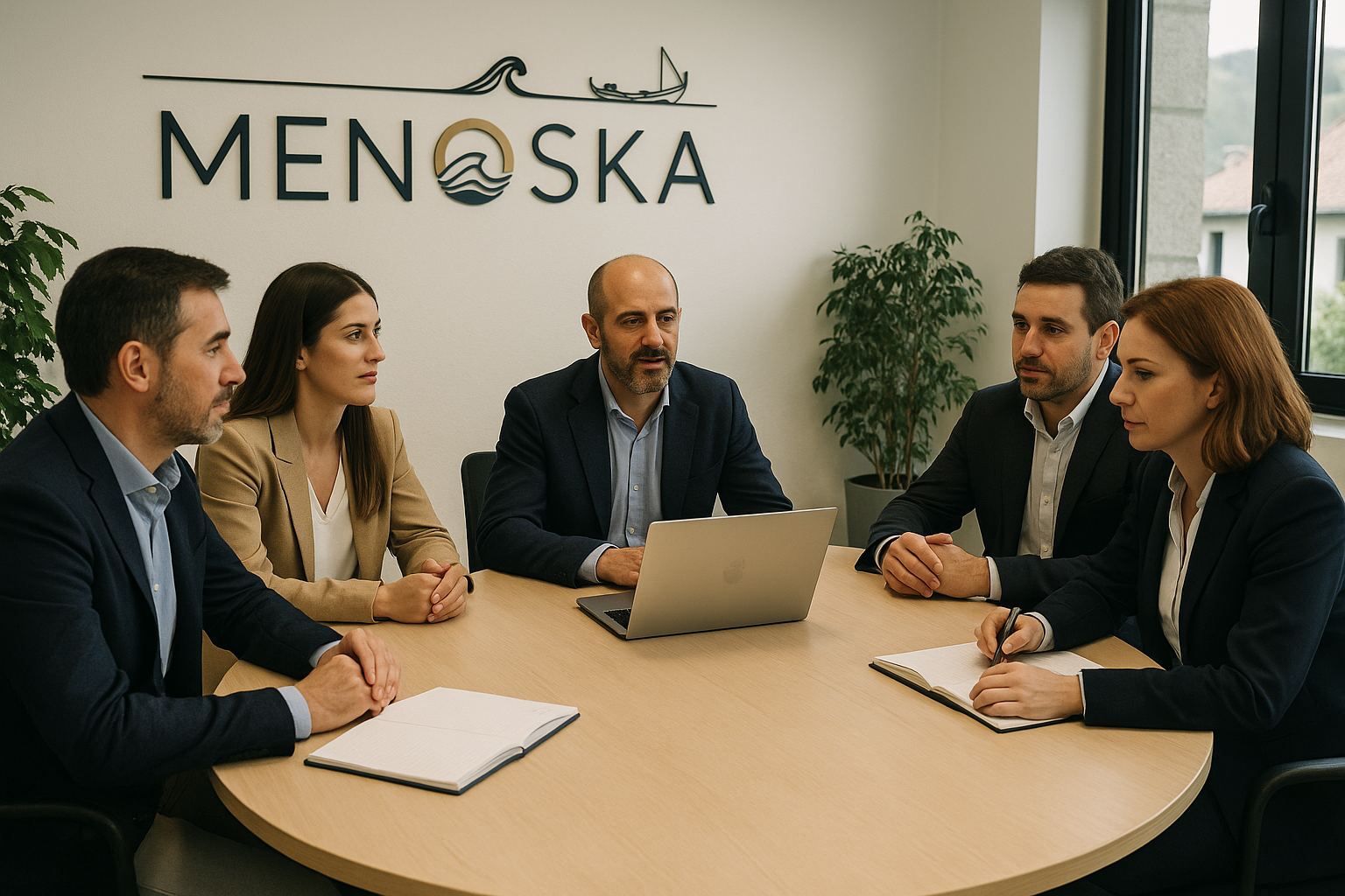 Ilustración de innovación y estrategia